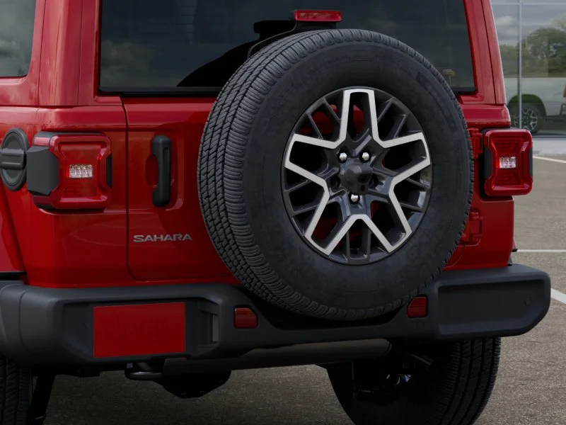 New 2026 Firecracker Red Clear-Coat Exterior Paint Jeep Sahara image 14