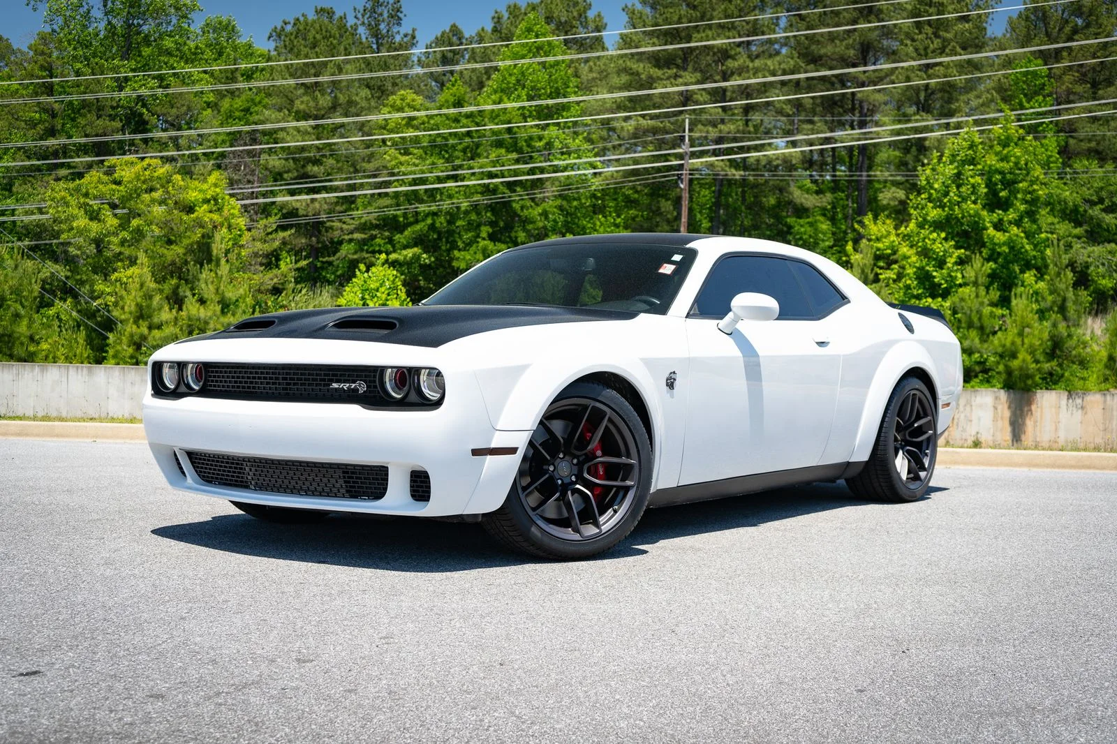 Used 2019 White Dodge SRT Hellcat Widebody image 3