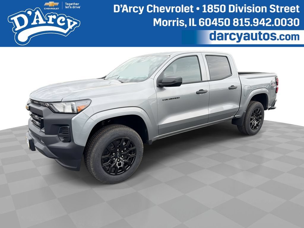 New 2026 Sterling Gray Metallic Chevrolet WT image 1