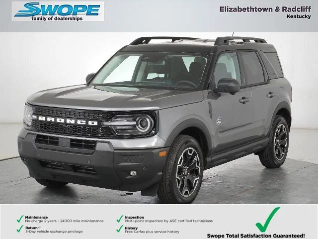 New 2025 Carbonized Gray Metallic Ford Outer Banks® image 42