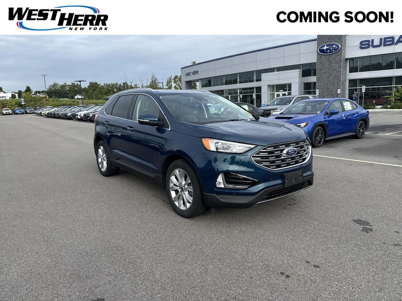 Used 2020 Dark Persian Green Ford Titanium image 1