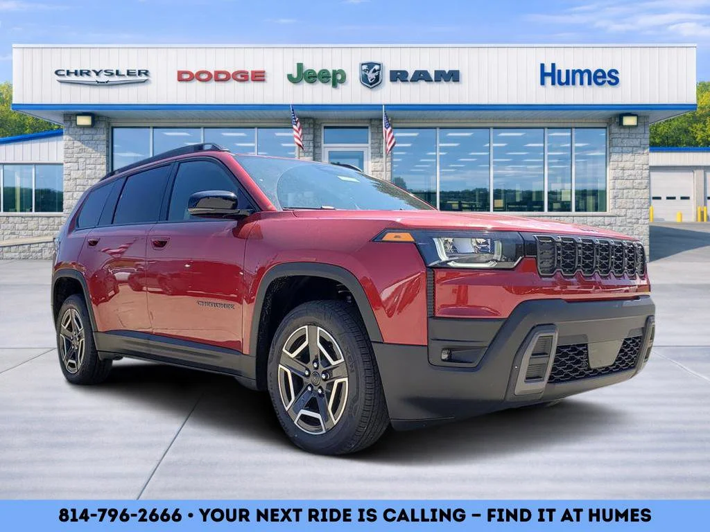 New 2026 Red Hot Pearlcoat Jeep Limited image 1