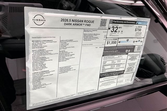 New 2026 Super Black Nissan Dark Armor image 40