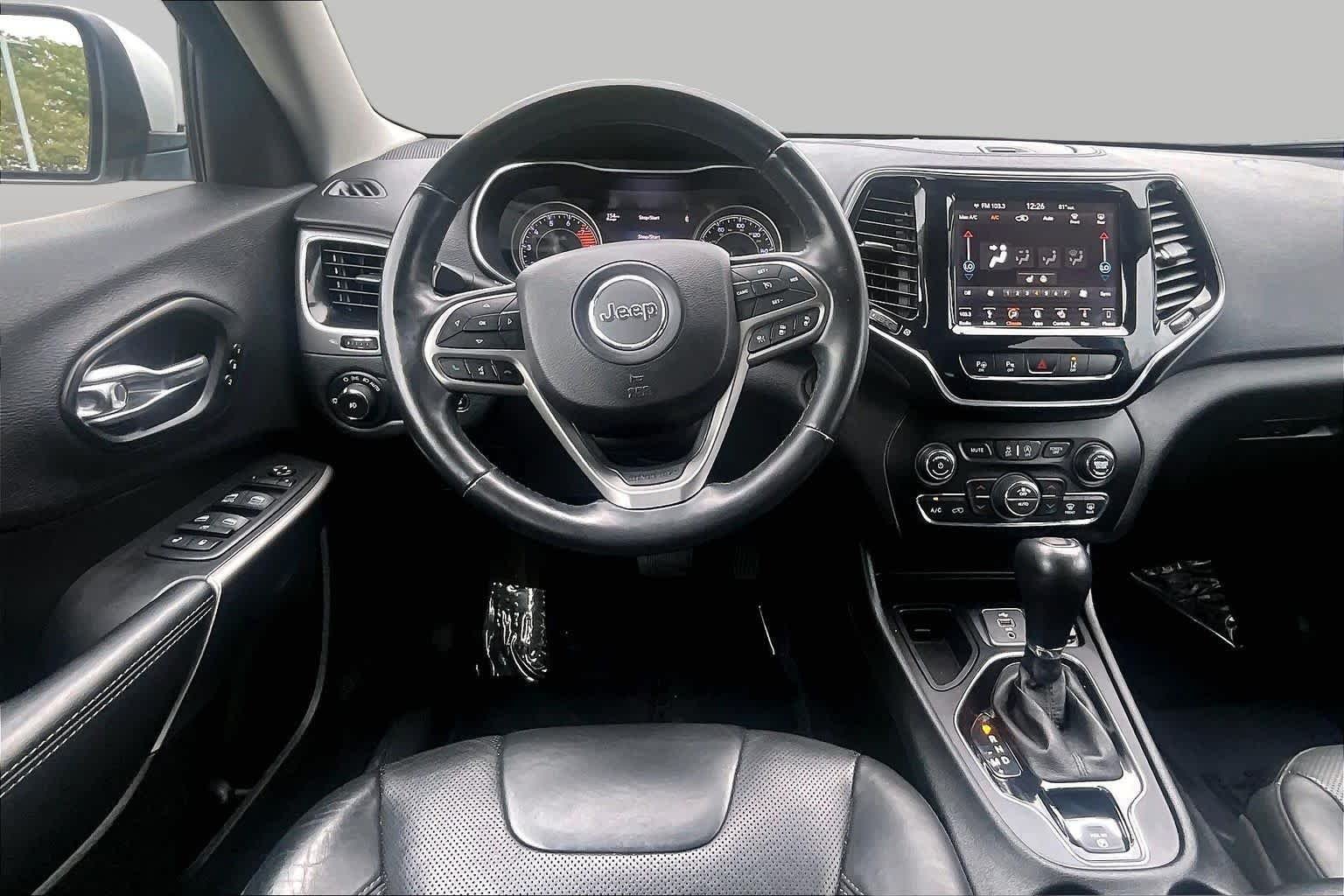 Used 2019 Bright White Clearcoat Jeep Limited image 6