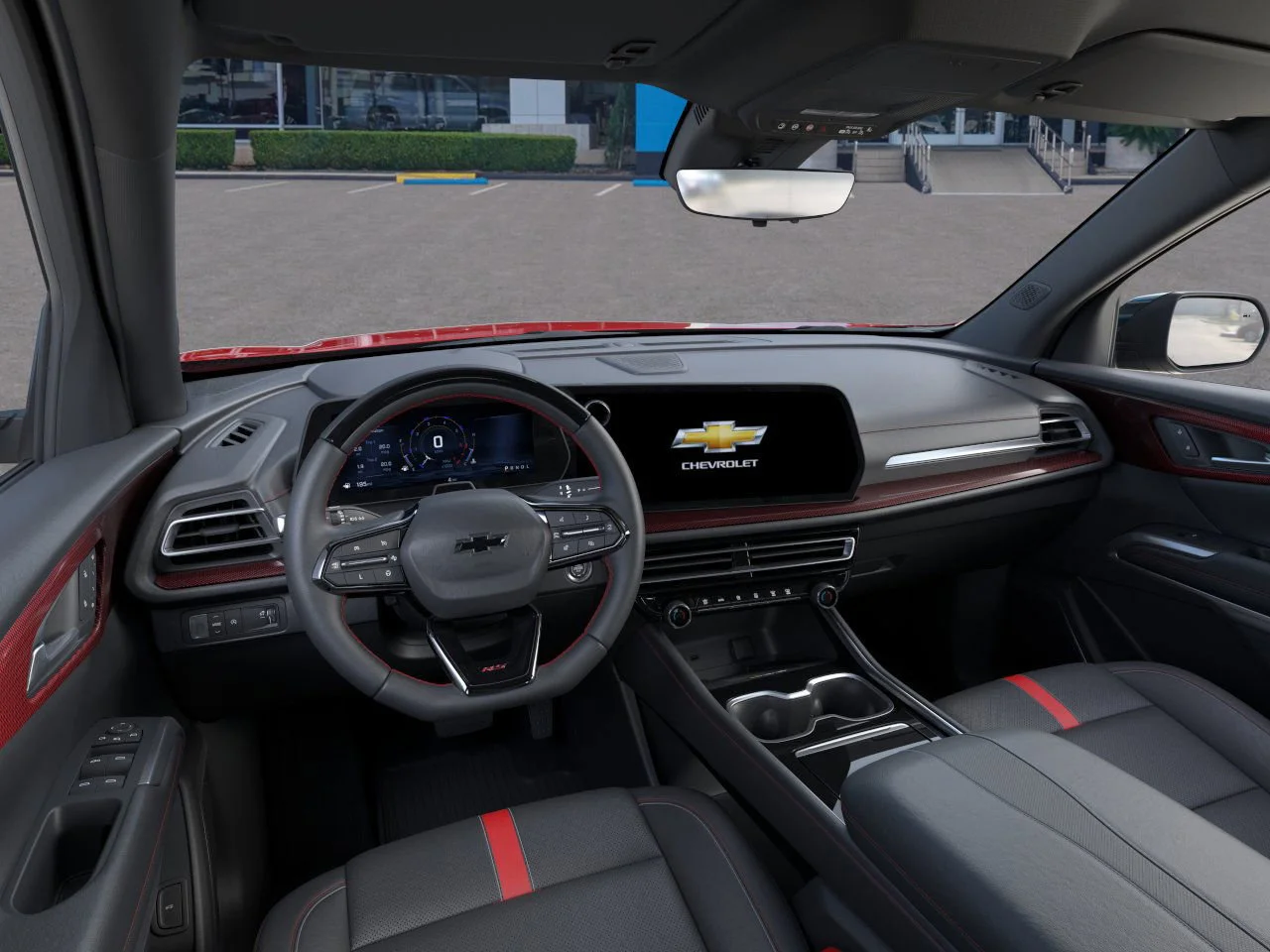 2026 Chevrolet Traverse RS Red at Classic Elite Chevrolet Hwy 6