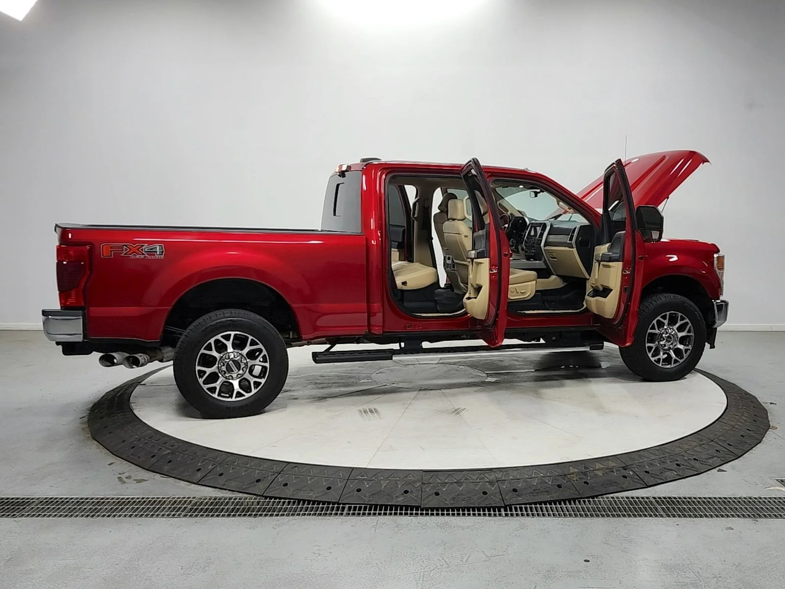 Used 2021 Red Ford Lariat image 16