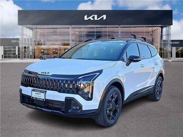 New 2027 Glacial White KIA X-Line All-Wheel Drive image 1