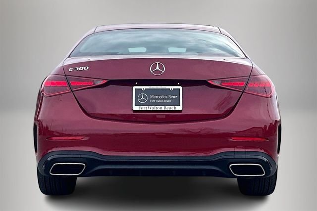 Certified Used 2026 Red Mercedes-Benz C 300 image 2