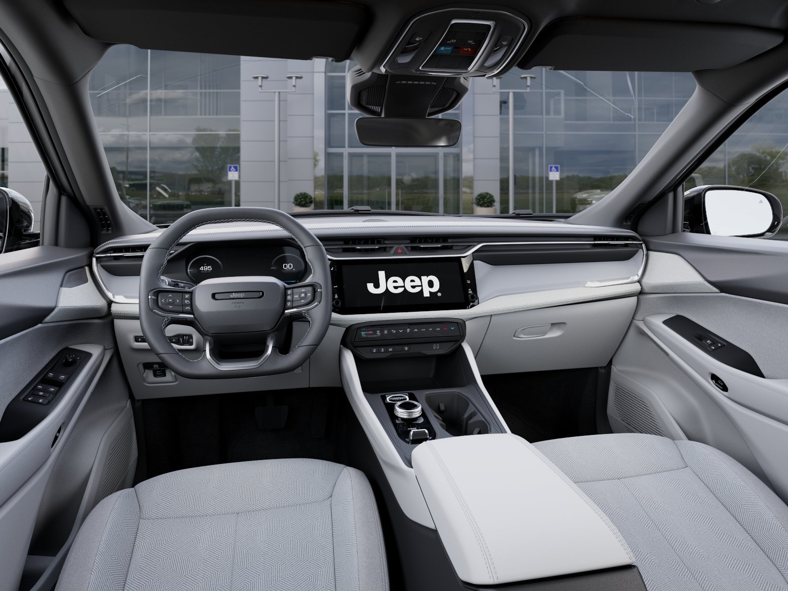 New 2026 Bright White Clear-Coat Exterior Paint Jeep Laredo image 44