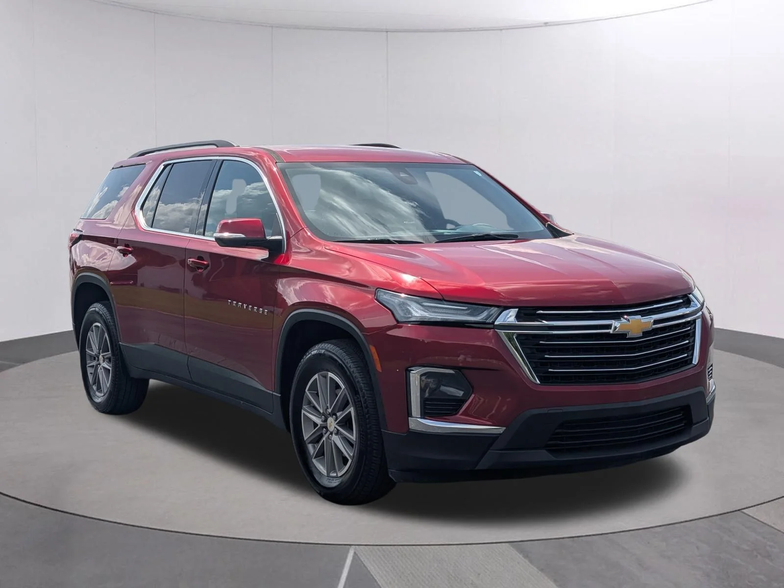 Used 2023 Radiant Red Tintcoat Chevrolet LT Cloth image 7