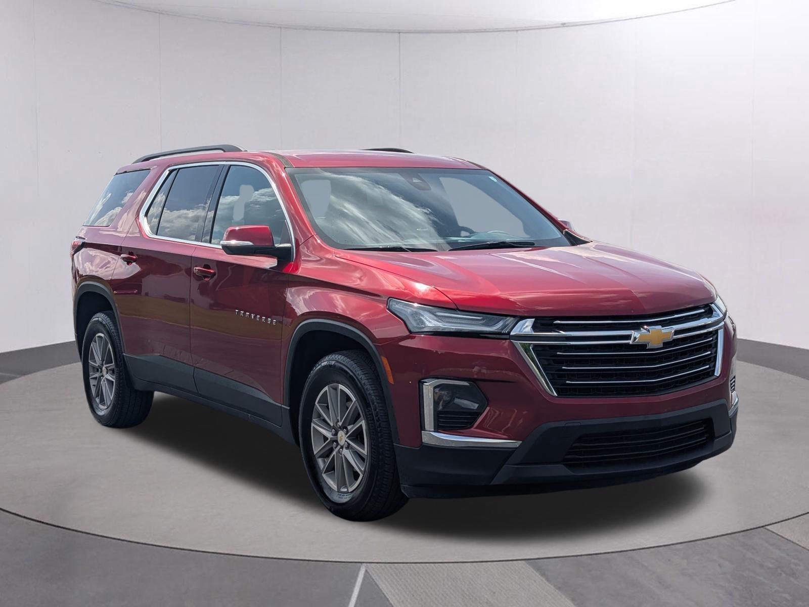 Used 2023 Radiant Red Tintcoat Chevrolet LT Cloth image 7