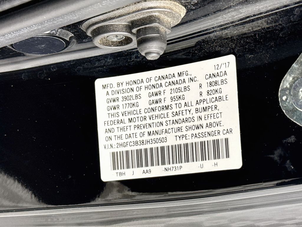 Used 2018 Black Honda EX-T image 32