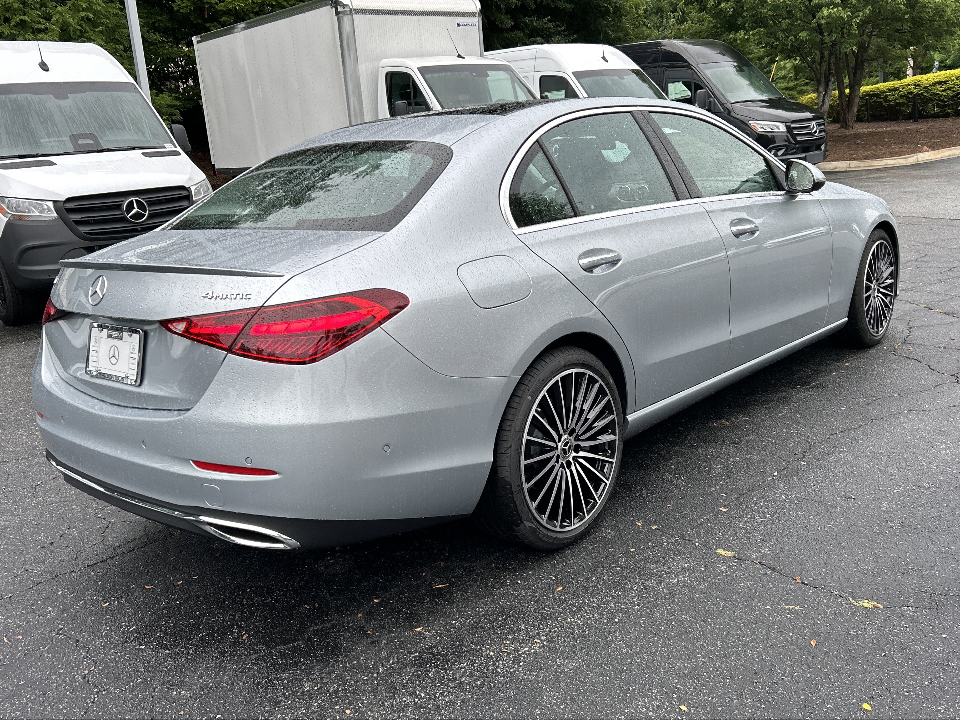 New 2026 Cirrus Silver Metallic Mercedes-Benz C 300 4MATIC® Sedan image 6