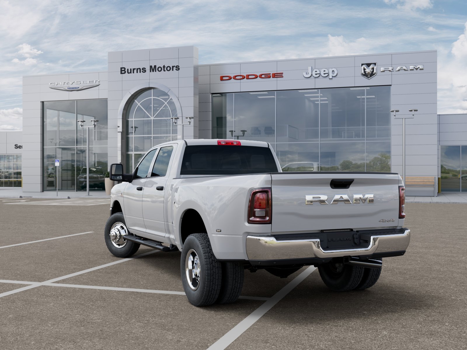 New 2026 Bright White Clear-Coat Exterior Paint Ram Tradesman Dually image 29