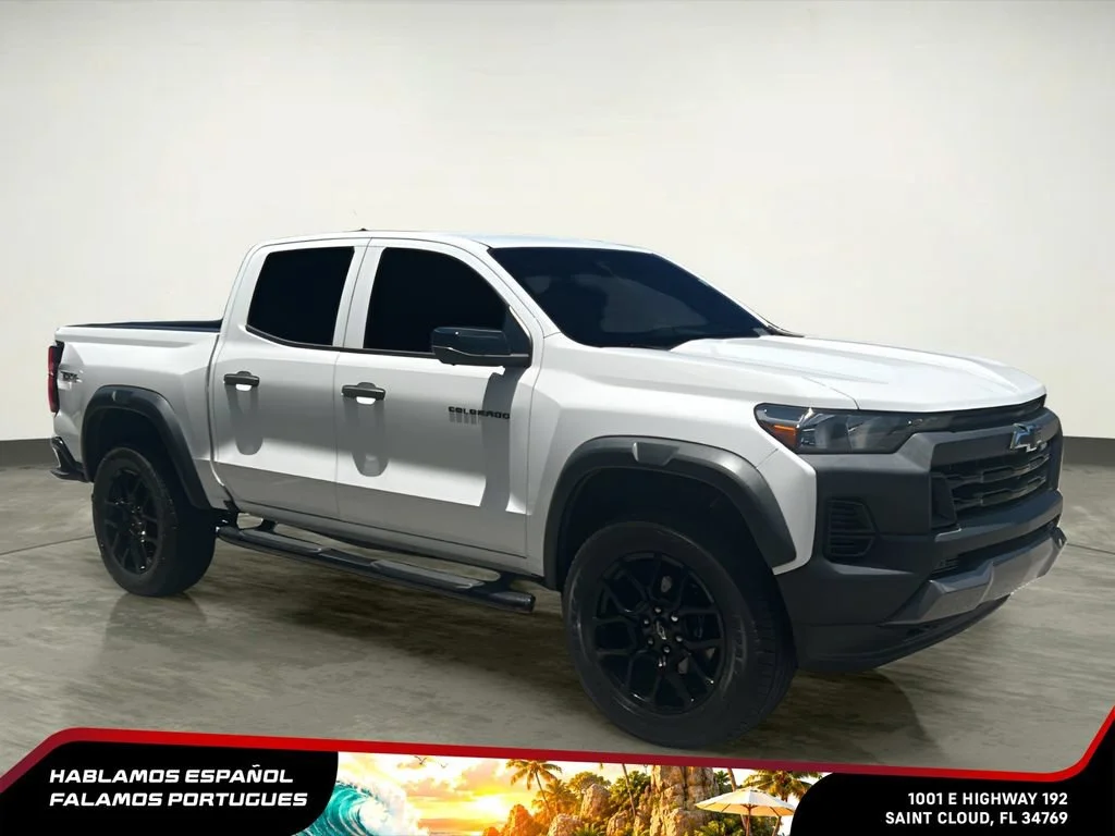 Used 2023 Summit White Chevrolet Trail Boss image 9