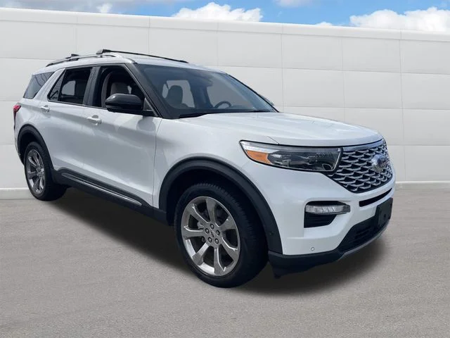 Used 2020 White Ford Platinum image 13