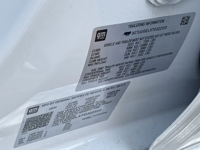 New 2026 Glacier White Tricoat GMC Denali image 24