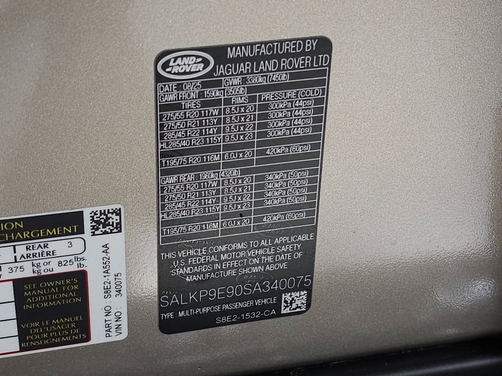 2025 LAND ROVER RANGE ROVER - Image 39