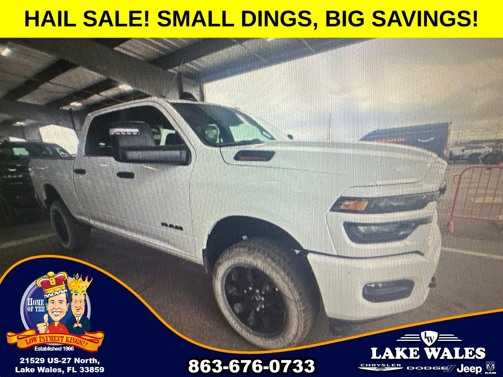 Used 2025 White Ram Big Horn image 1