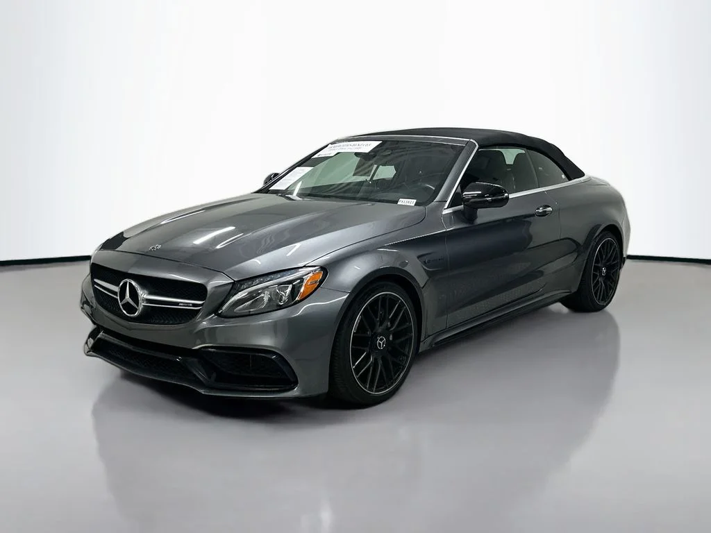 Used 2018 Selenite Gray Metallic Mercedes-AMG C 63 AMG® image 1