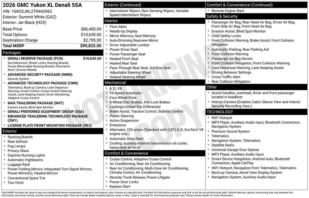 2026 GMC Yukon XL Denali - Photo 49