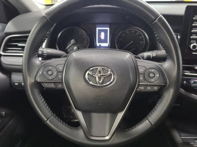 Used 2023 Celestial Silver Metallic Toyota SE image 24