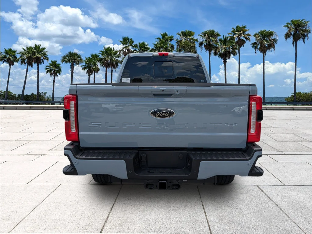 New 2026 Glacier Gray Metallic Tri-Coat Ford F-250® Lariat® image 6
