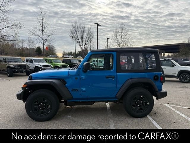 New 2026 Hydro Blue Pearlcoat Jeep Sport image 2