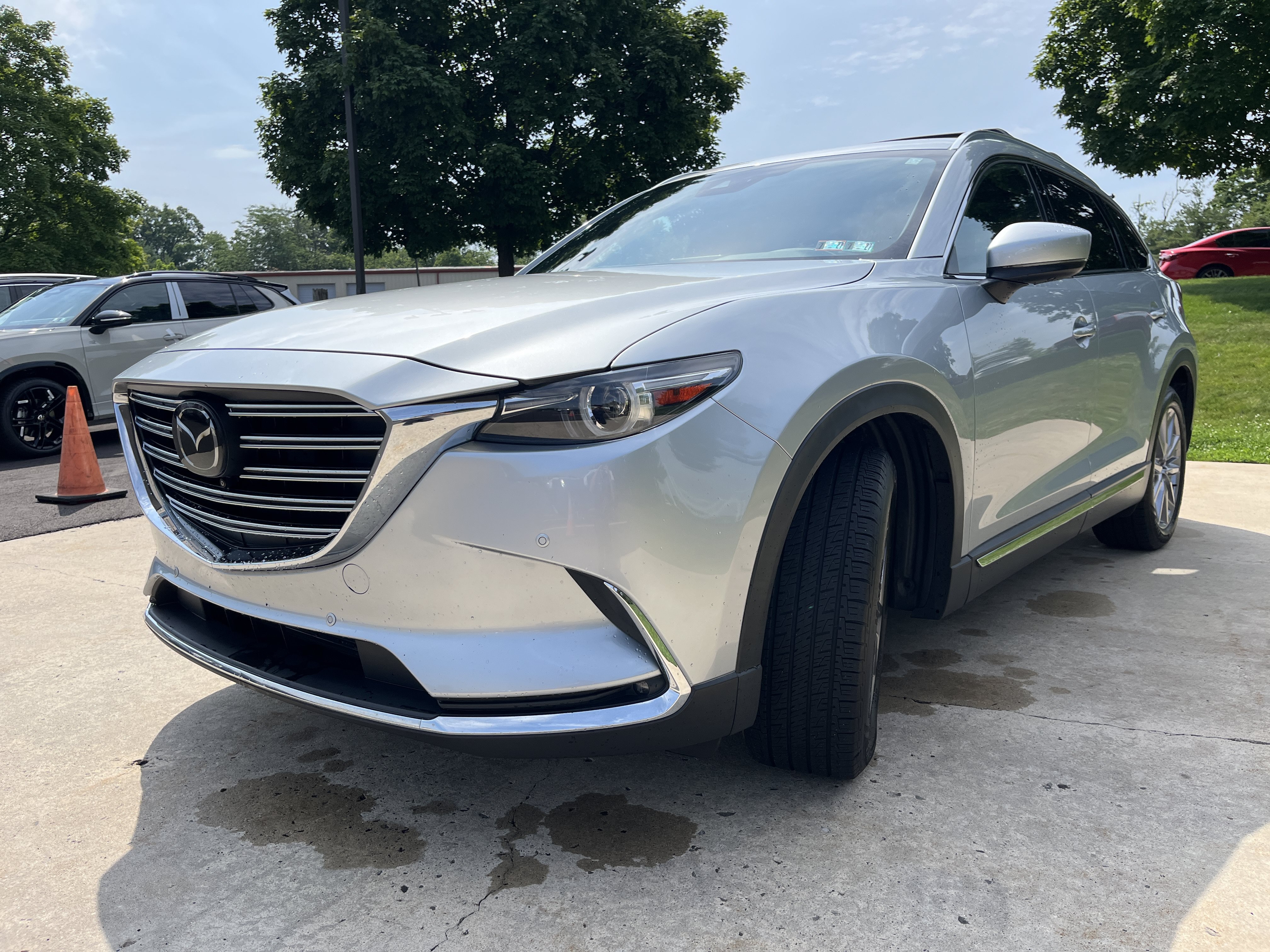 Used 2020 Sonic Silver Metallic Mazda Grand Touring image 9