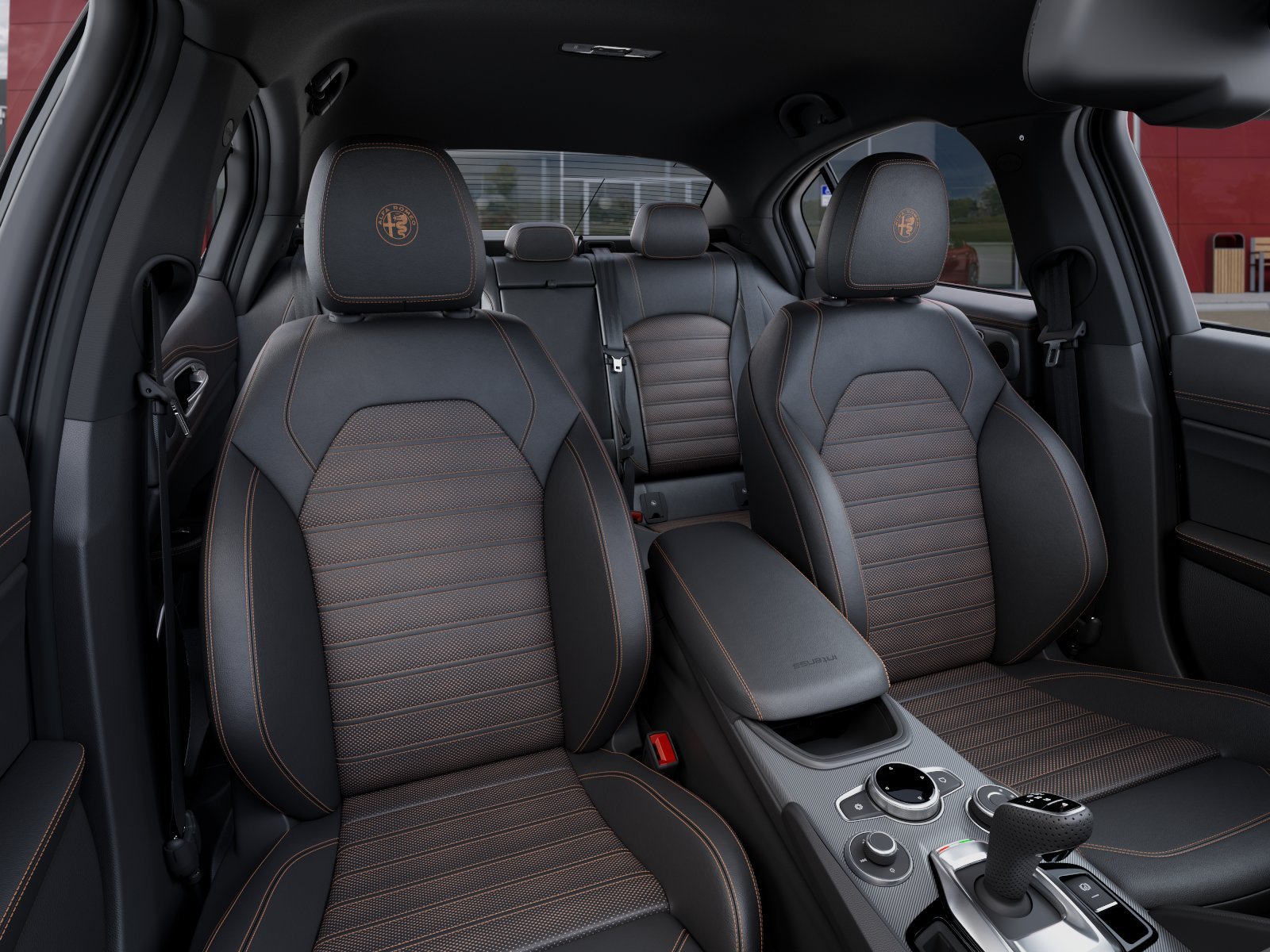 New 2025 Vulcano Black Metallic Exterior Paint Alfa Romeo Intensa image 9
