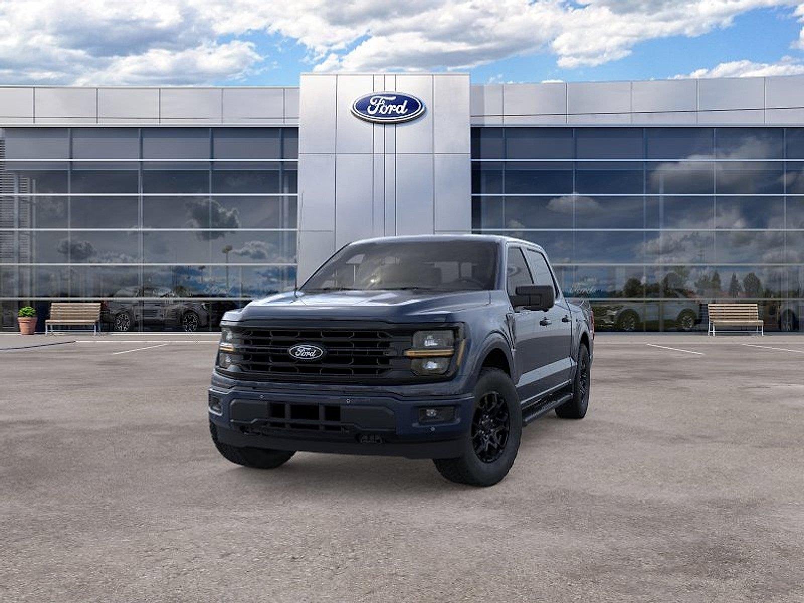 New 2026 Antimatter Blue Metallic Ford XLT image 2