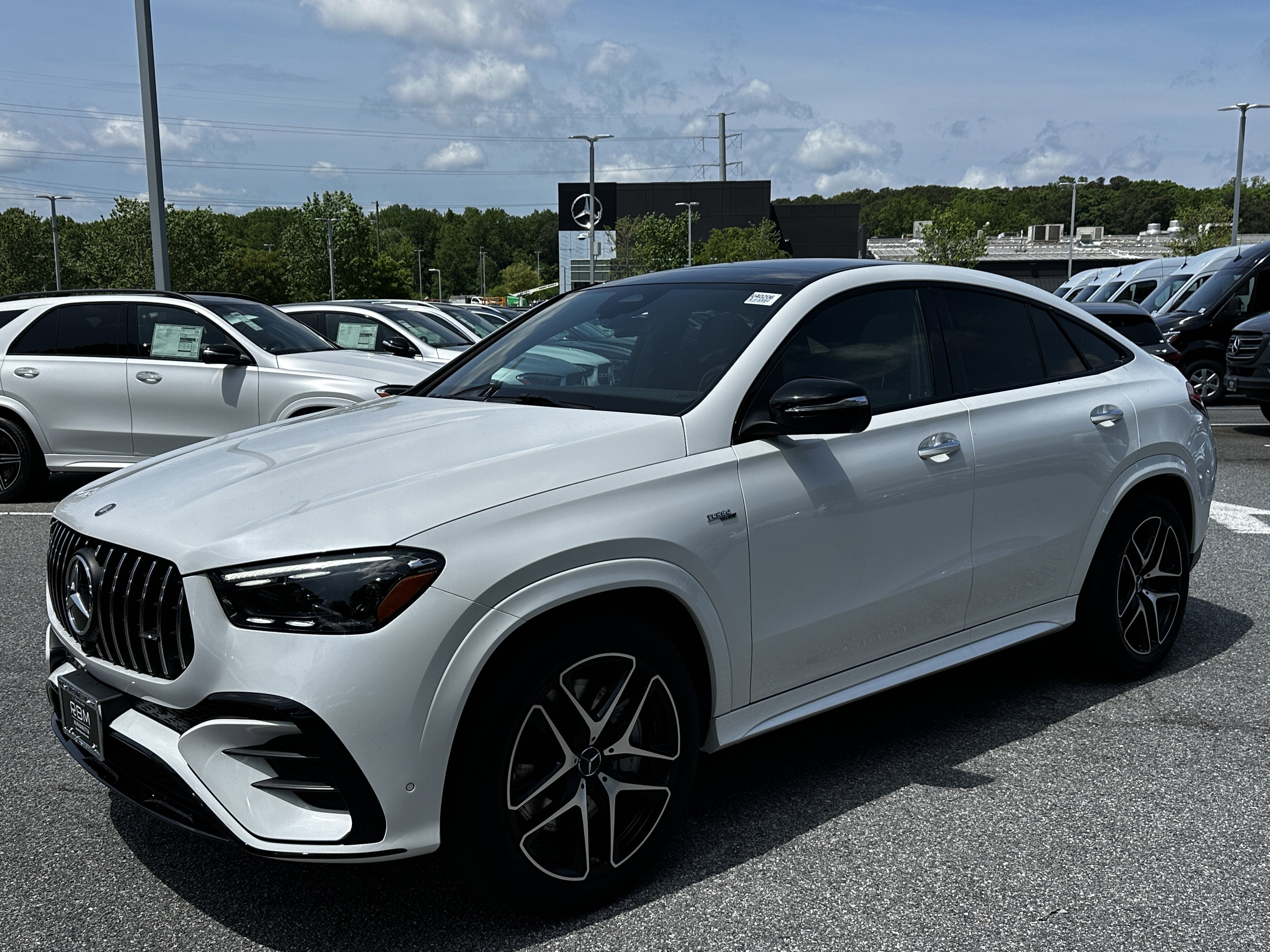 Certified Used 2025 White Mercedes-Benz AMG® GLE 53 image 4