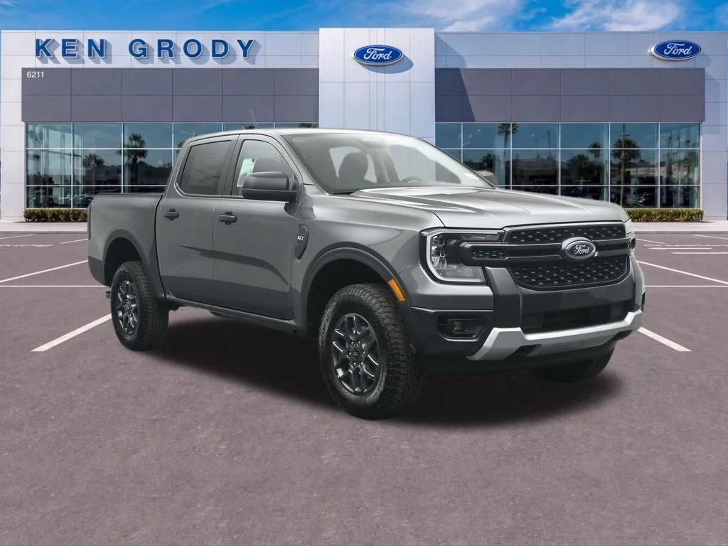 New 2026 Carbonized Gray Metallic Ford XLT image 1