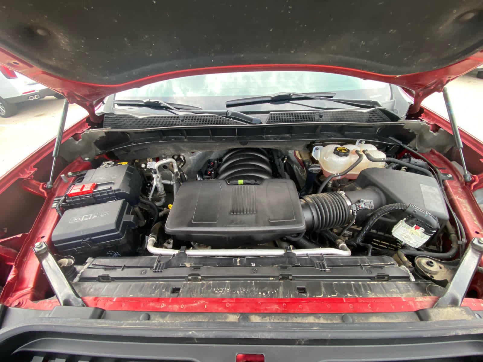 Used 2024 Volcanic Red Tintcoat GMC SLT image 32