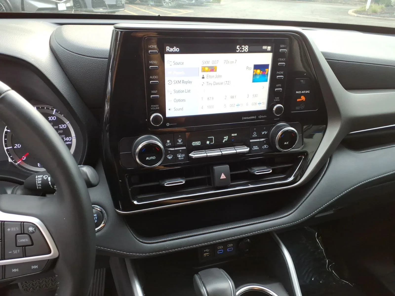Used 2022 Midnight Black Metallic Toyota LE image 8