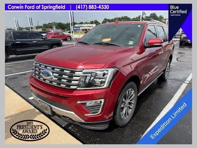 Used 2018 Ruby Red Metallic Ford Limited image 1