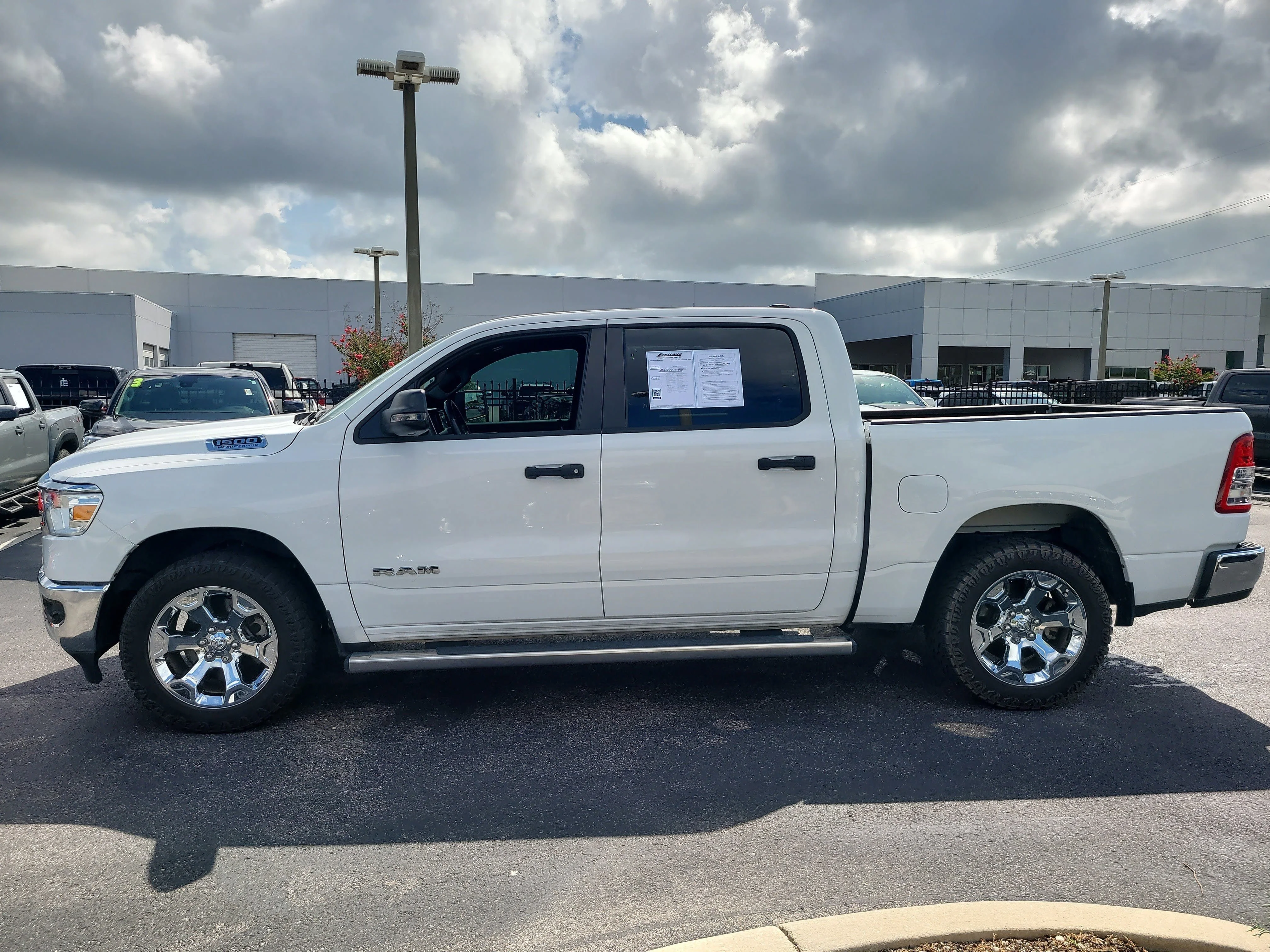 Used 2023 Bright White Clearcoat Ram Big Horn image 7