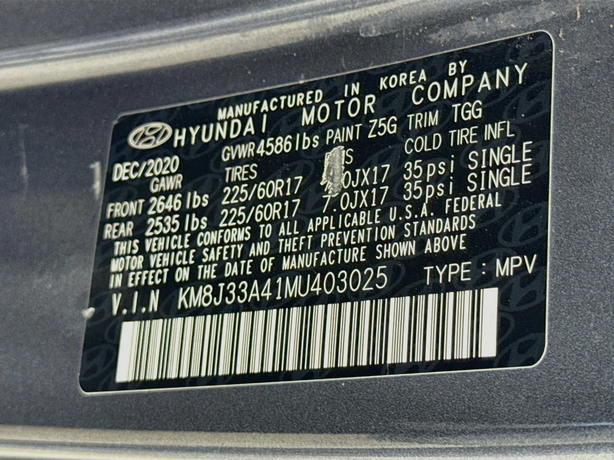 Used 2021 Gray Hyundai Value image 32