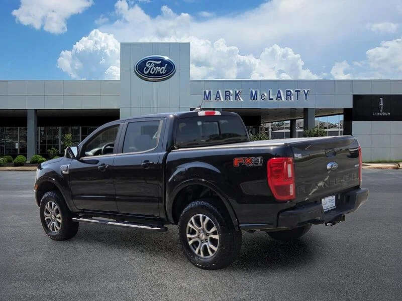 Used 2019 Shadow Black FORD LARIAT 4WD SUPERCREW 5