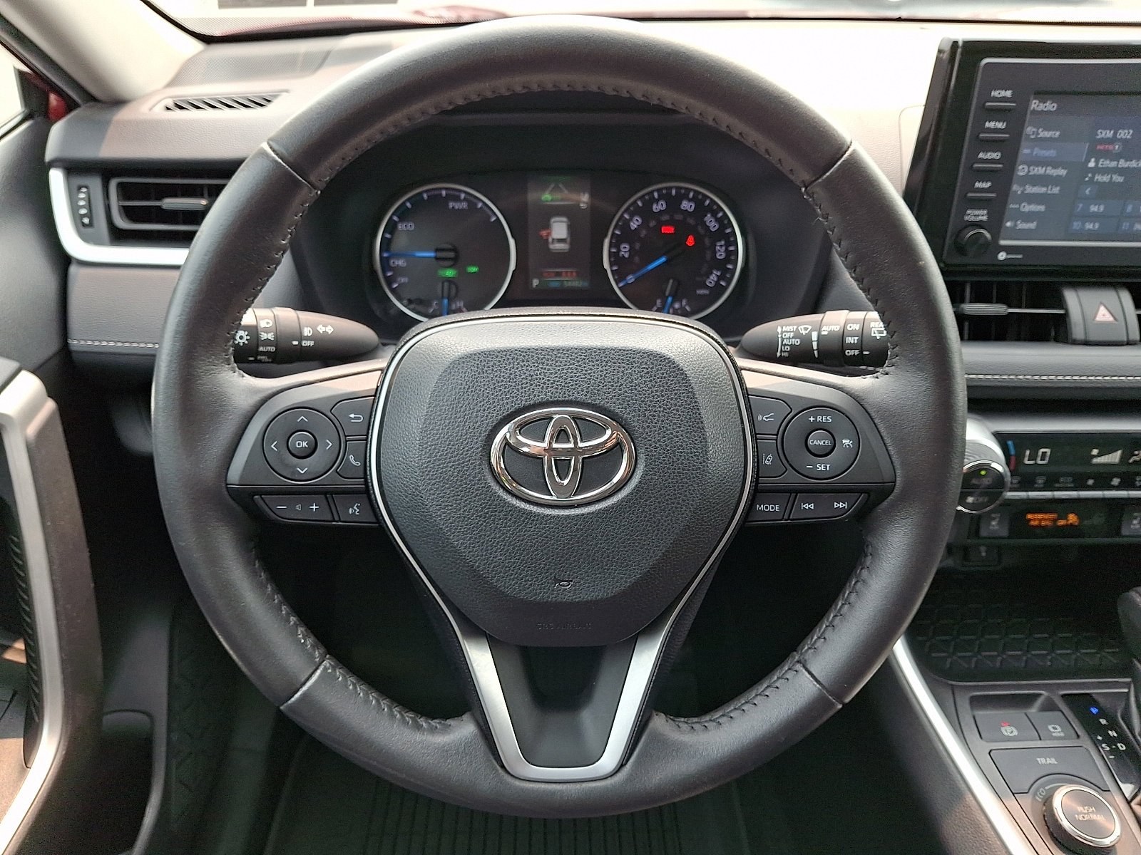 Used 2021 Ruby Flare Pearl Toyota Hybrid XLE image 20