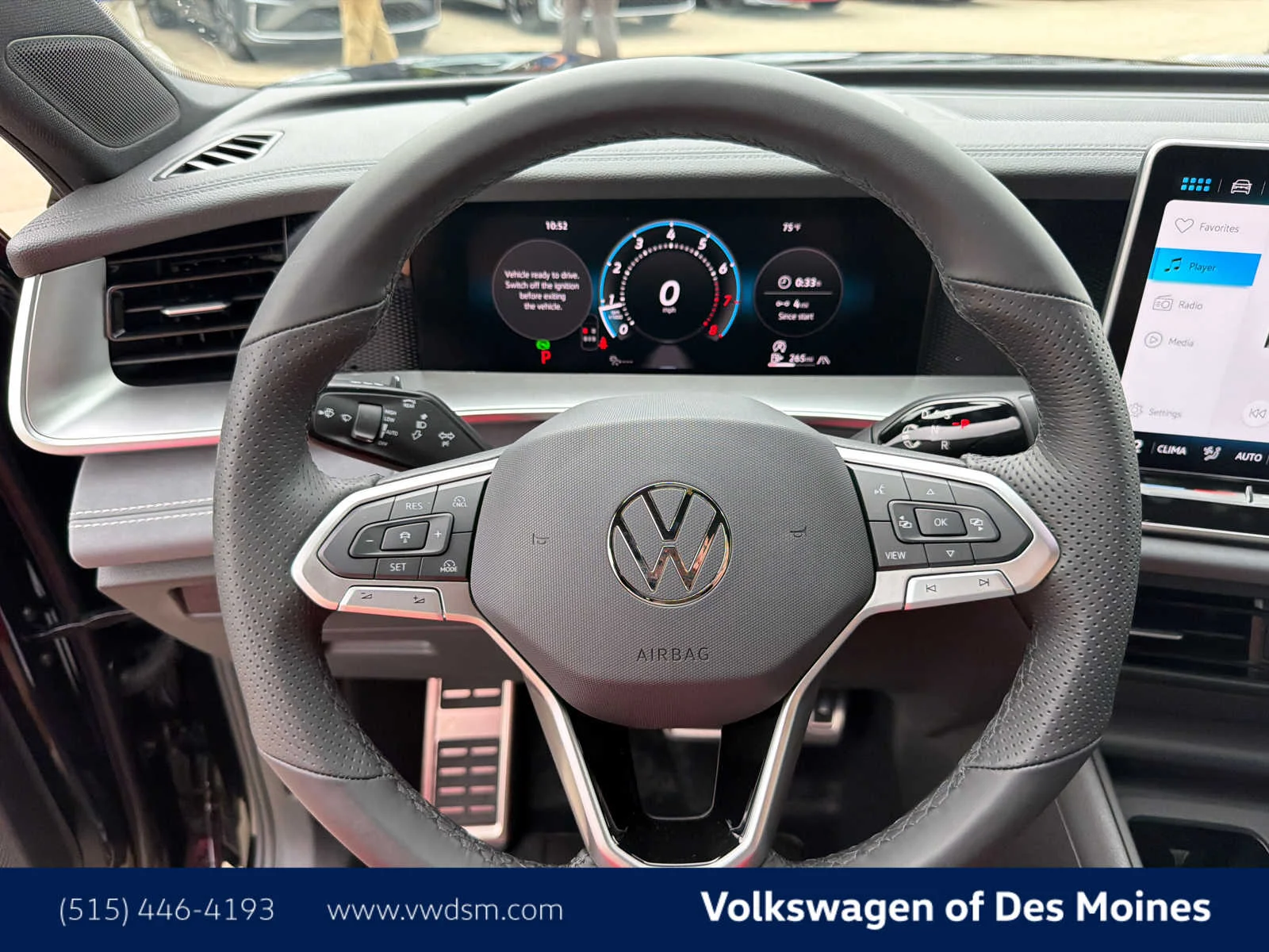 New 2026 Deep Black Pearl Volkswagen SE R-Line Black image 15