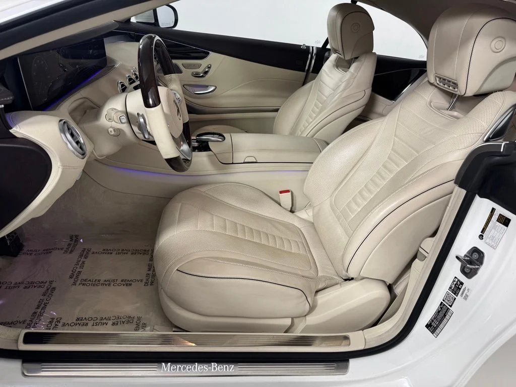 Used 2019 designo Diamond White Metallic Mercedes-Benz S 560 image 16
