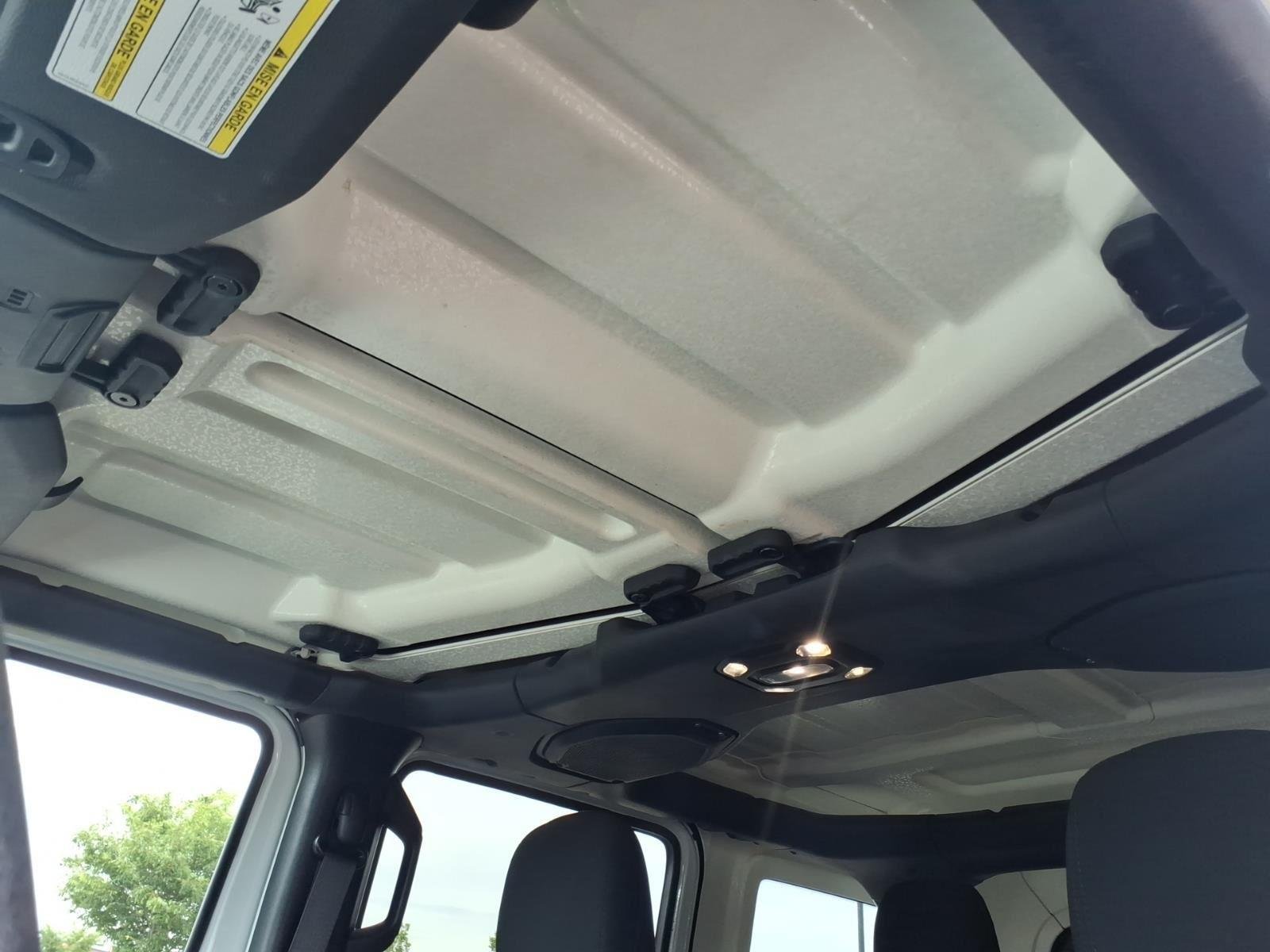 Used 2021 Bright White Clearcoat Jeep Unlimited Willys Sport image 5
