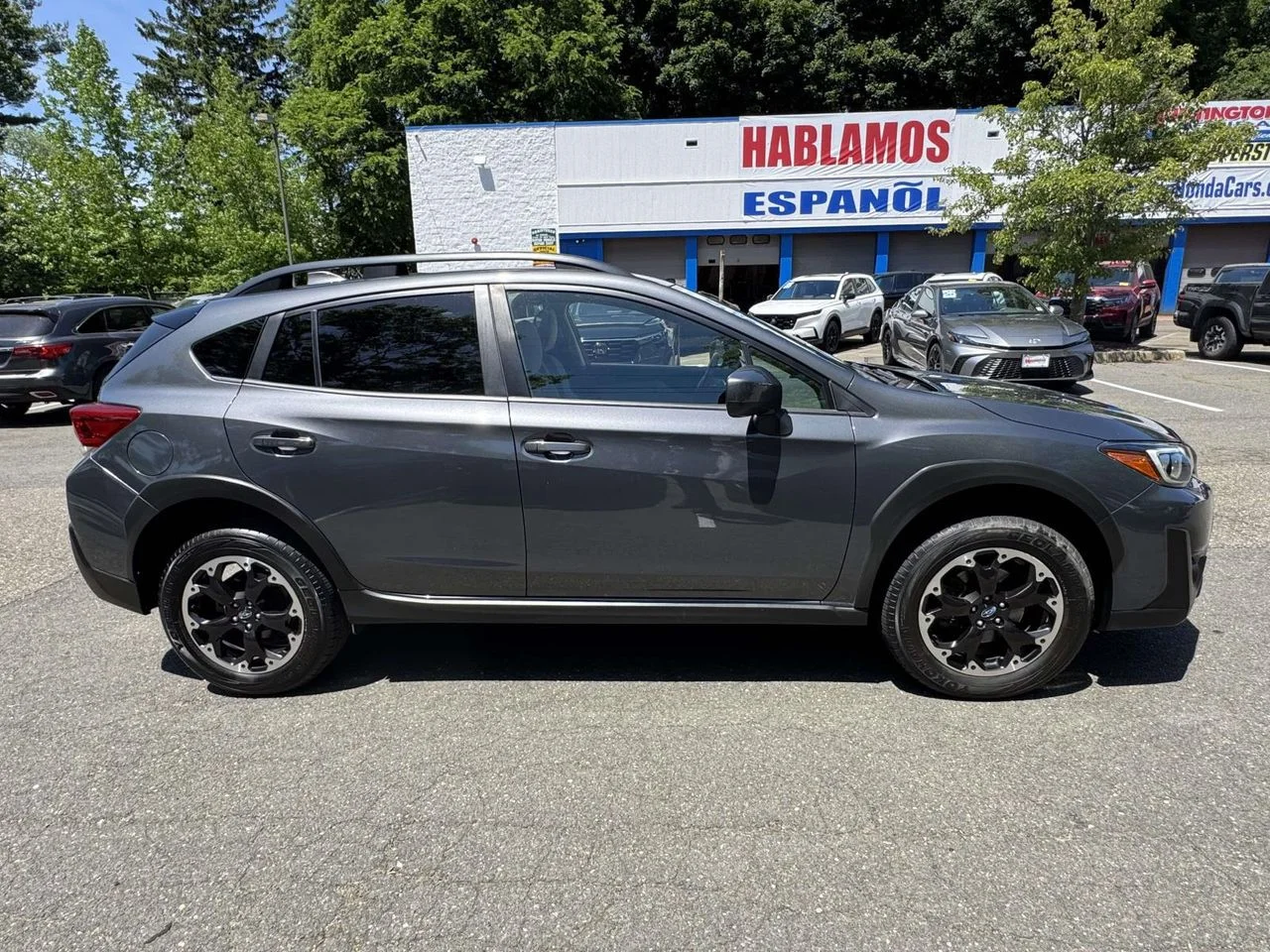 Used 2023 Magnetite Gray Metallic Subaru Premium image 5