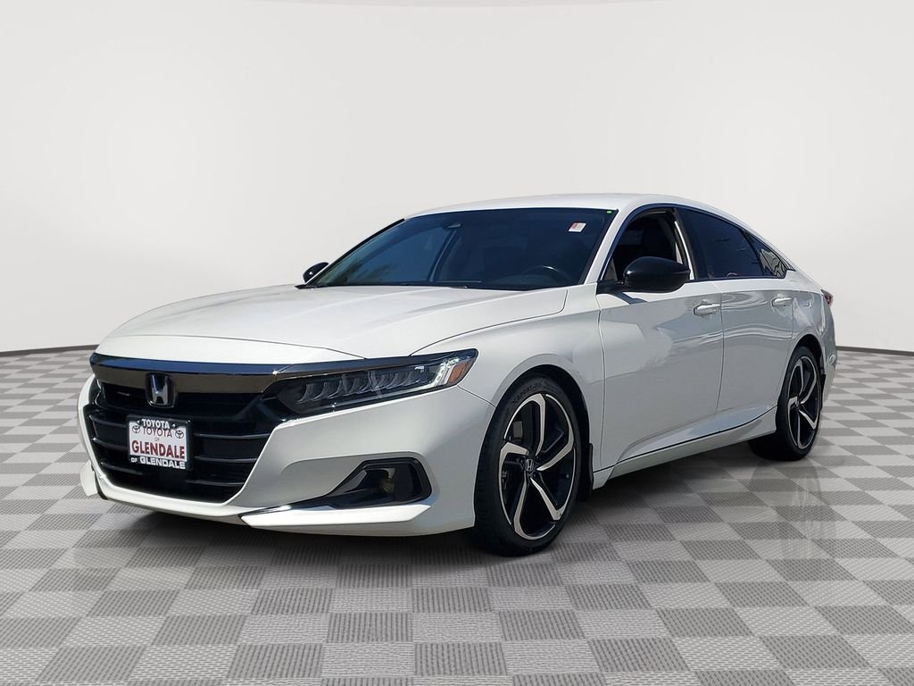 Used 2021 White Honda Sport Special Edition image 2