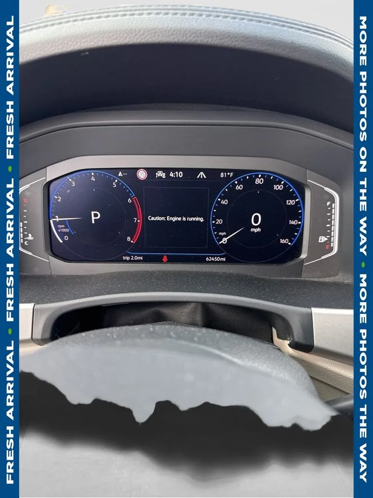 Used 2021 Blue Volkswagen SEL Premium image 1