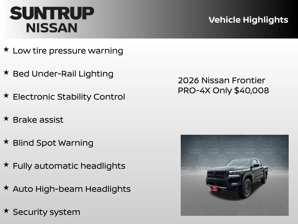 New 2026 Black Nissan PRO-4X image 31