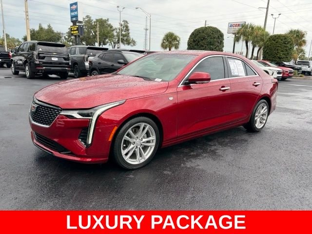 Used 2023 Red Cadillac Luxury image 3