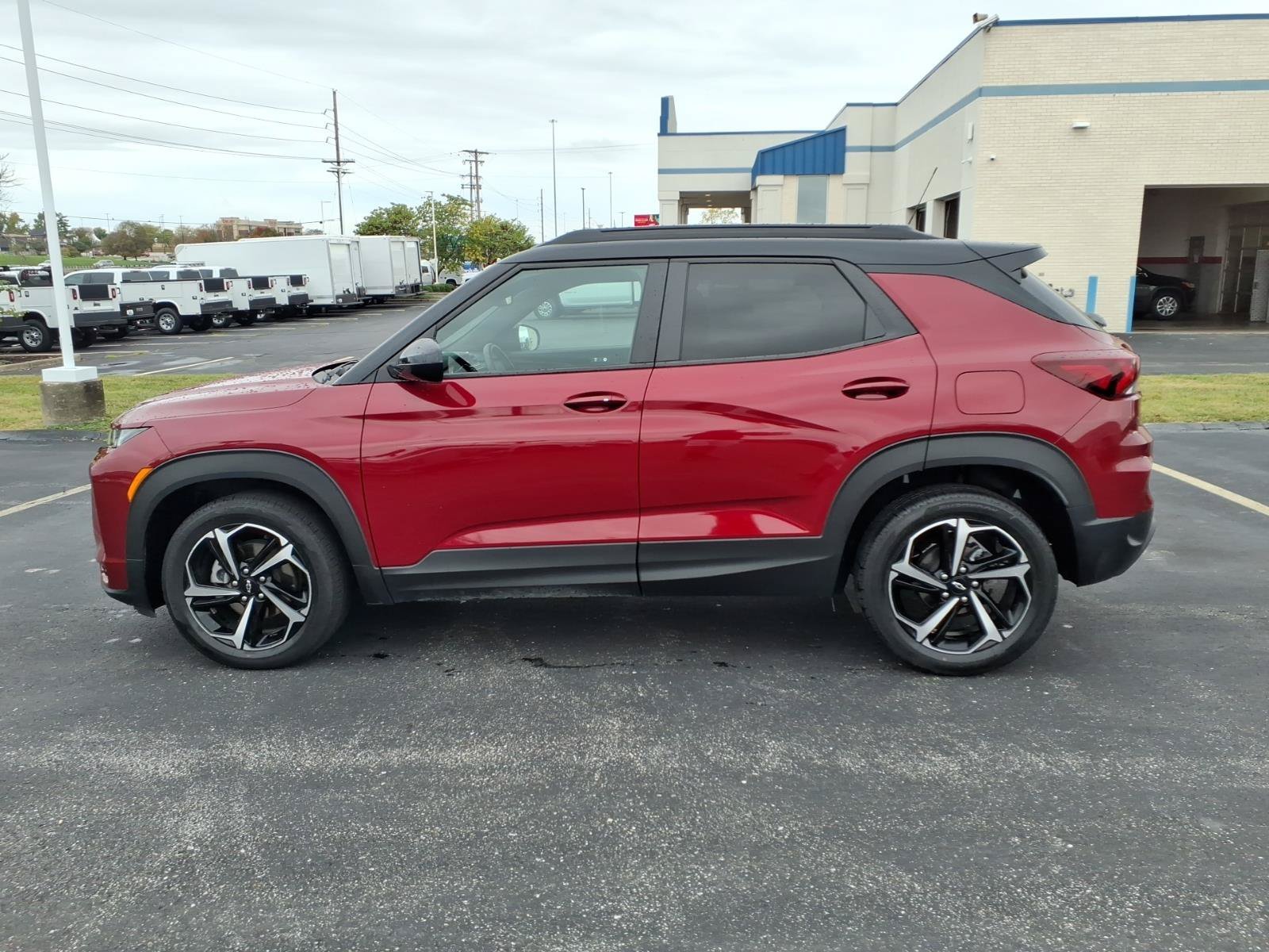 Used 2021 SCARLET RED METALLIC Chevrolet RS image 4
