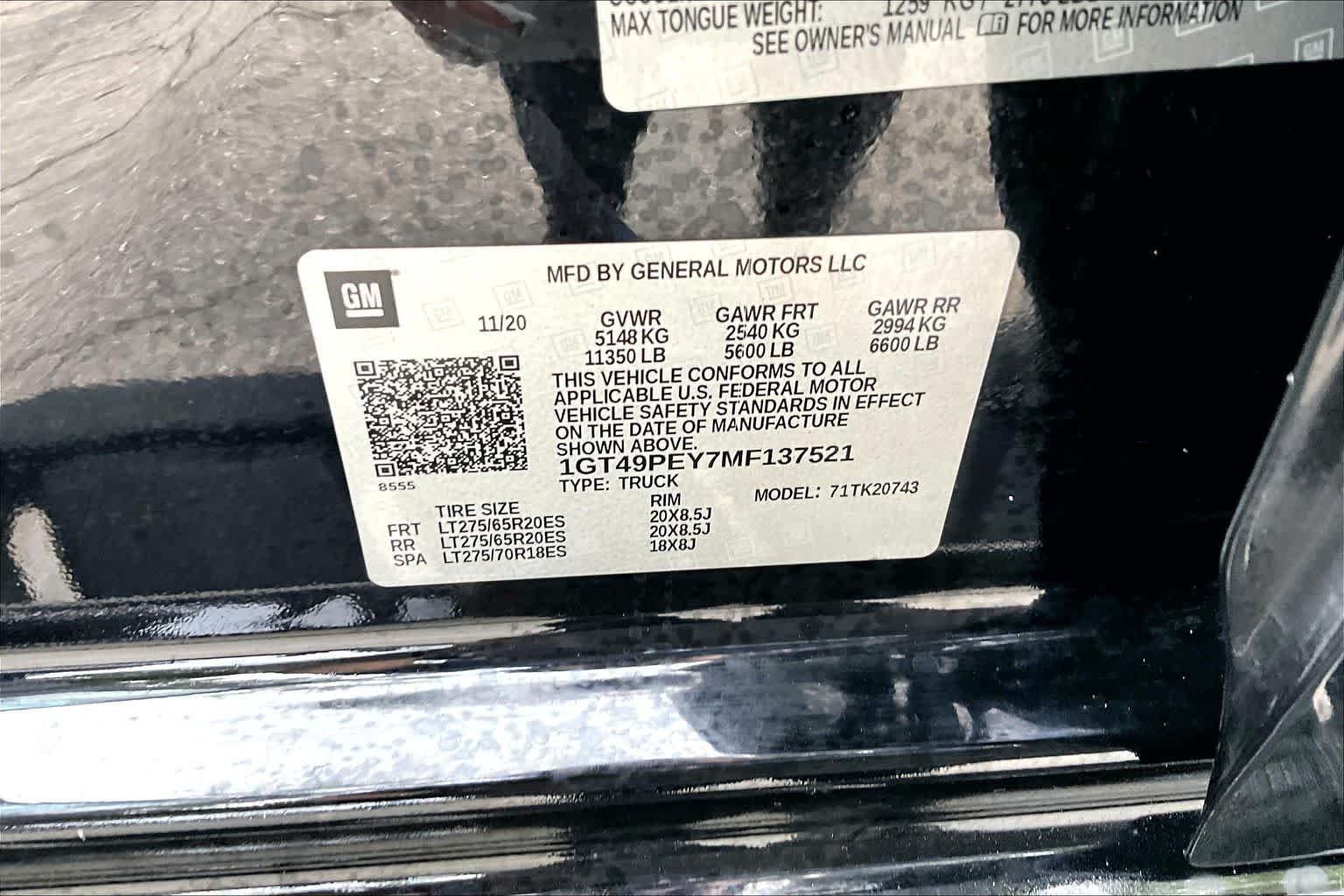 Used 2021 Onyx Black GMC AT4 image 35